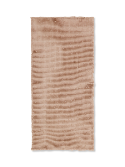 product image for Organic Bath Towel in Tan by Ferm Living 42