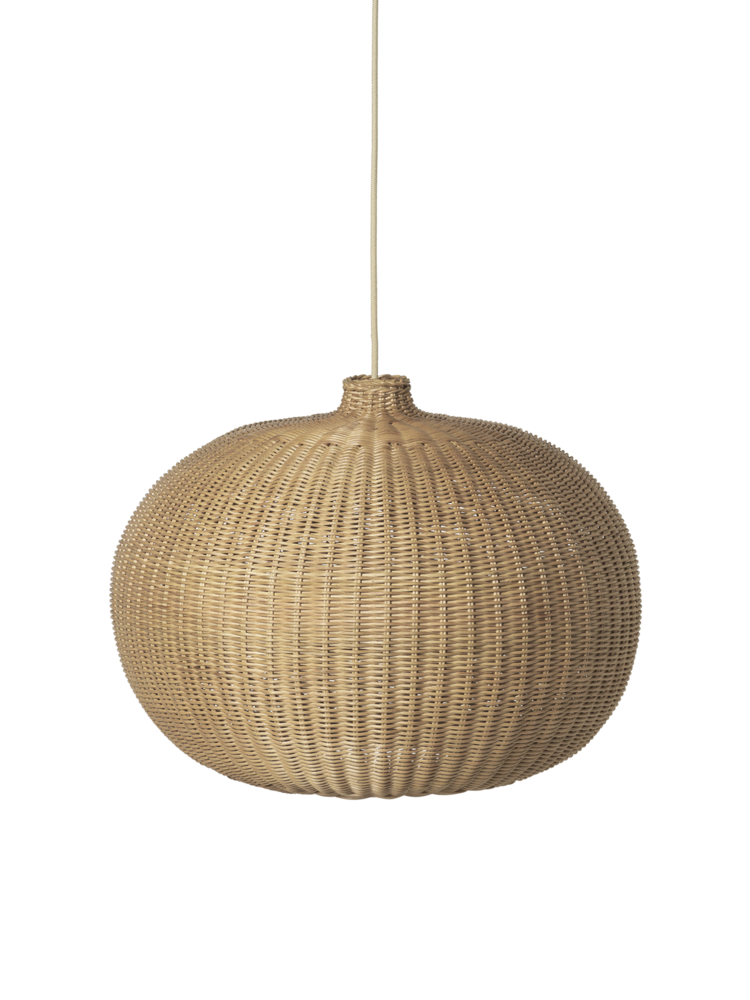 media image for Braided Belly Lamp Shade by Ferm Living 290
