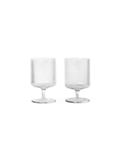 product image for Ripple Wine Glasses (Set of 2) by Ferm Living 77