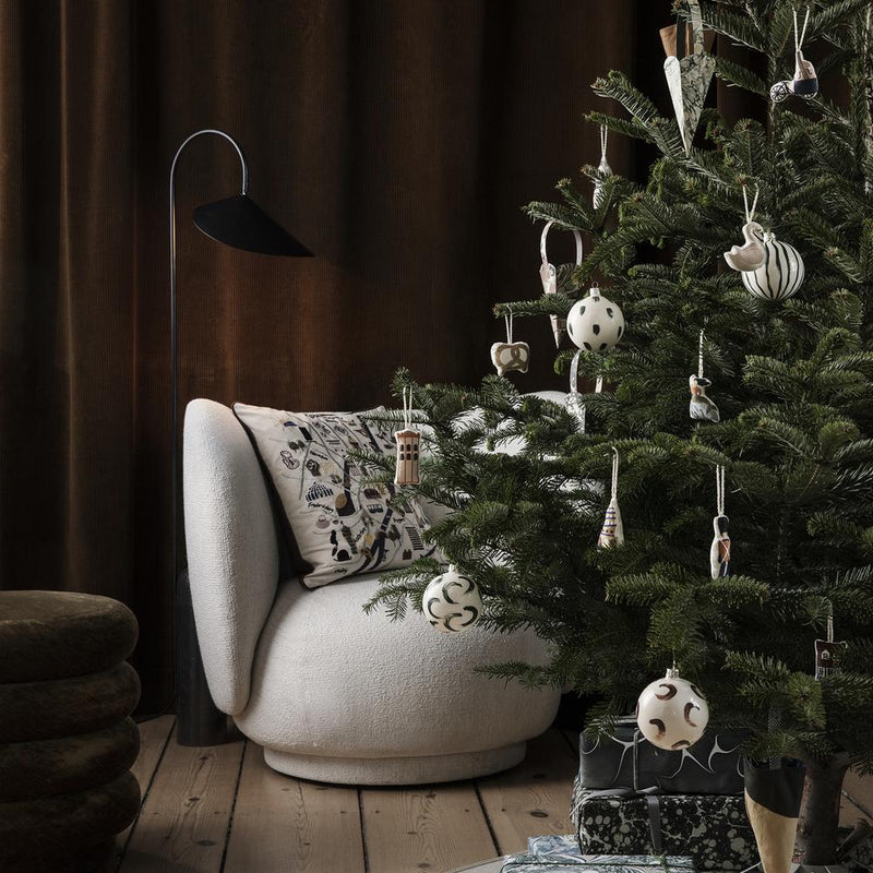 media image for Copenhagen Embroidered Ornaments - Kringle by Ferm Living by Ferm Living 297