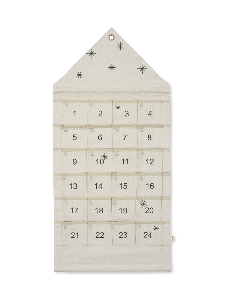 media image for Star Christmas Calendar in Various Colors 26