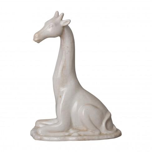 media image for Ceramic Giraffe Statue Flatshot Image 215