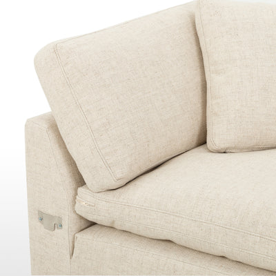 product image for Plume Two Piece Sectional In Thames Cream 56