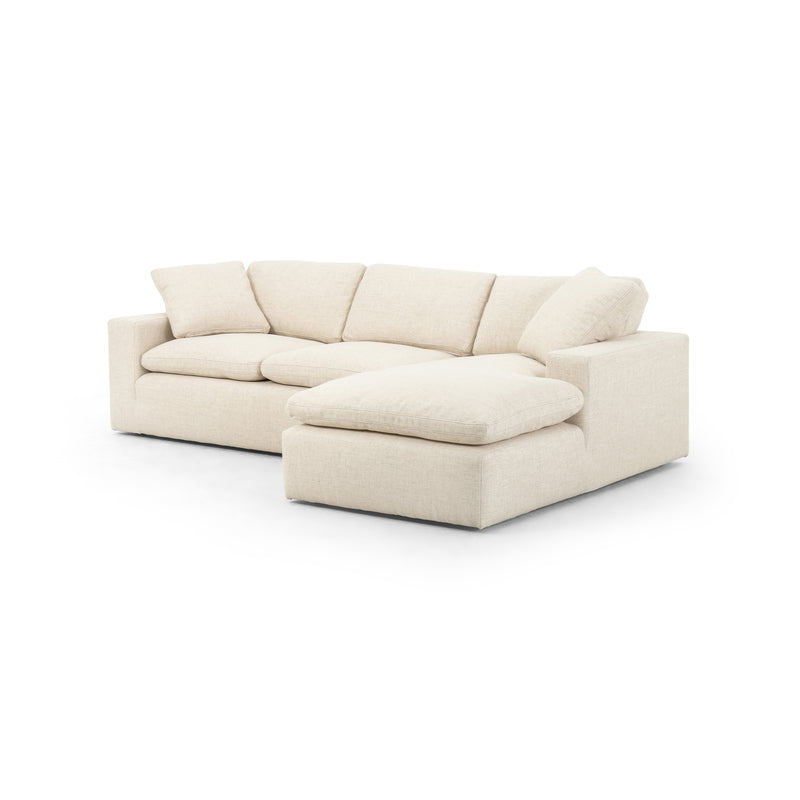 media image for Plume Two Piece Sectional In Thames Cream 220
