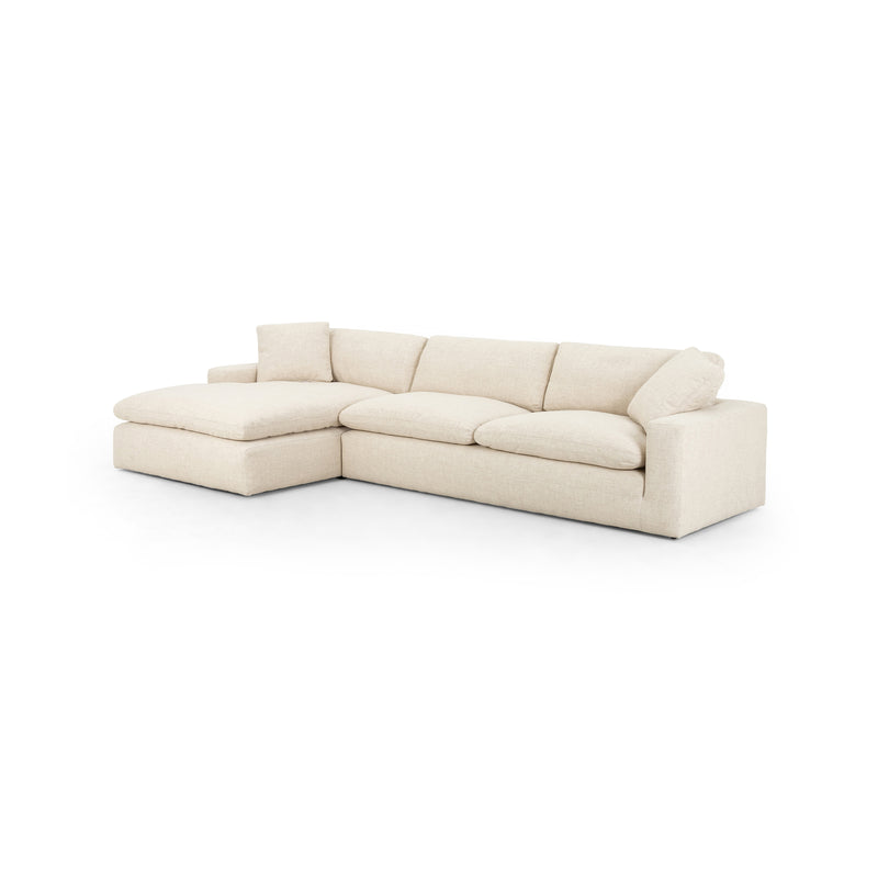 media image for Plume Two Piece Sectional In Thames Cream 238