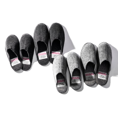 product image for slippers large light gray design by puebco 5 29