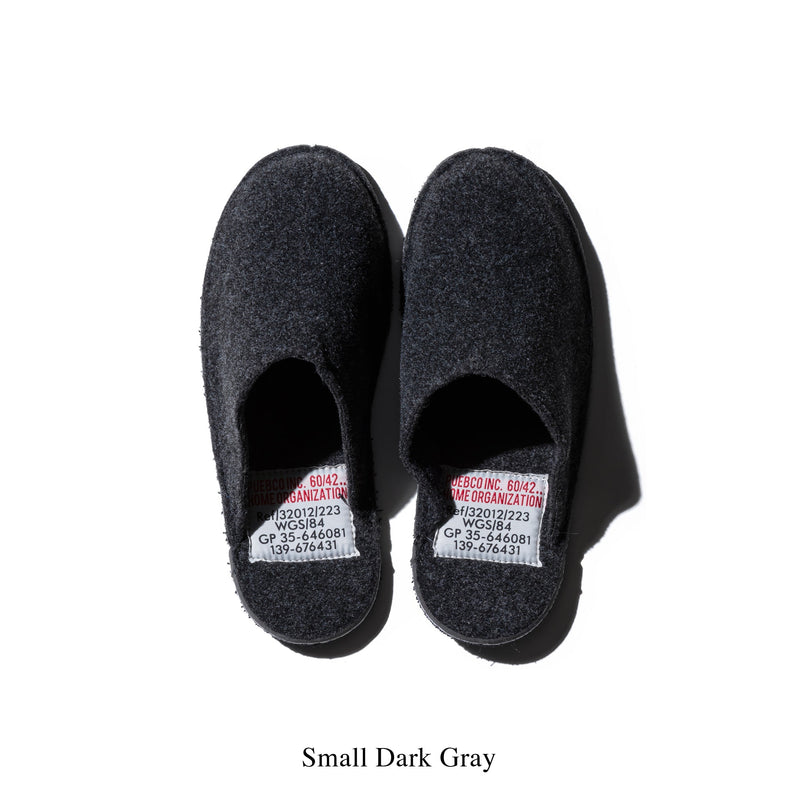 media image for slippers large dark gray design by puebco 2 245