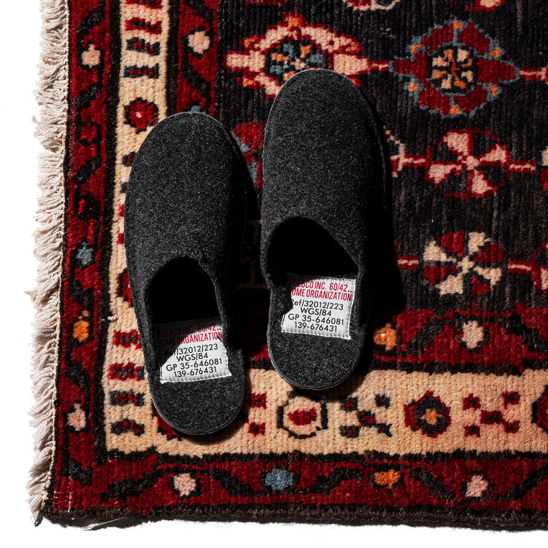 media image for slippers small dark gray design by puebco 2 243