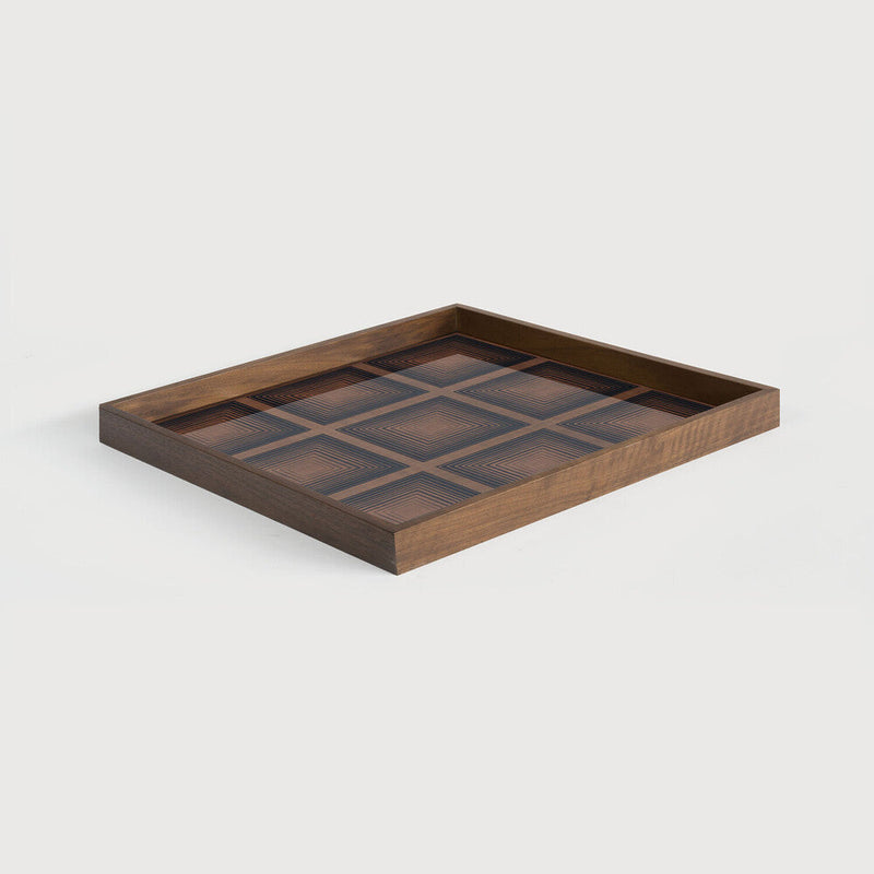 media image for Squares Glass Tray 2 240