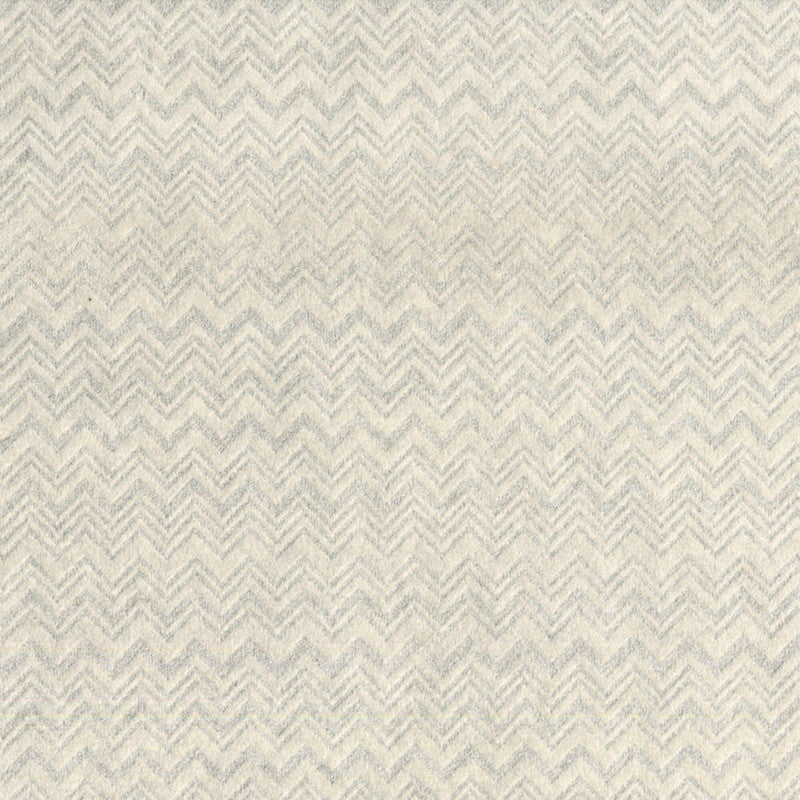 media image for Sample Chevron Small Flocked Wallpaper in Light Grey 230