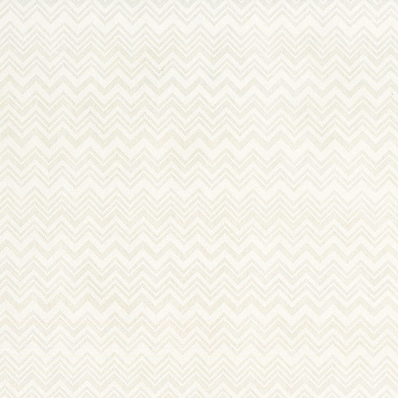 media image for Chevron Small Flocked Wallpaper in Cream 254