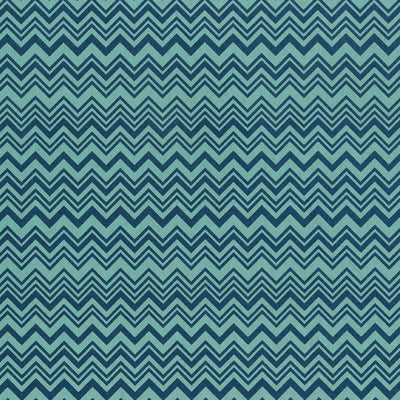 product image of Chevron Small Alternating Wallpaper in Teal Blue/Green 519