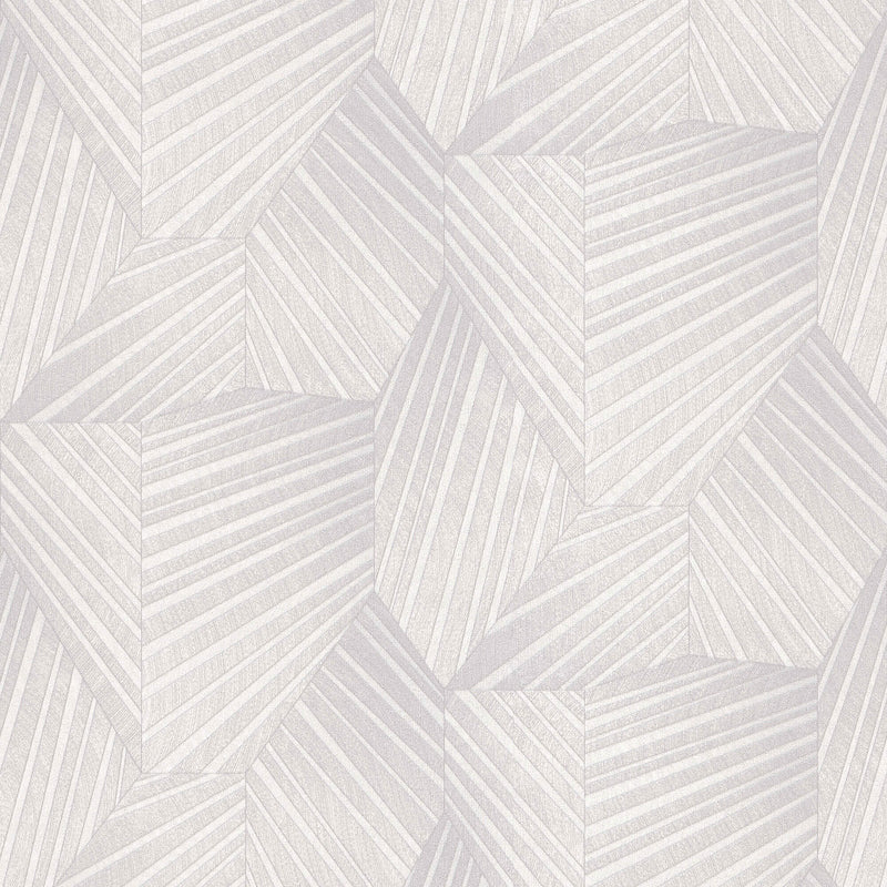 media image for Geometric D Triangle Wallpaper in Light Grey/Cream from the ELLE Decoration Collection by Galerie Wallcoverings 268