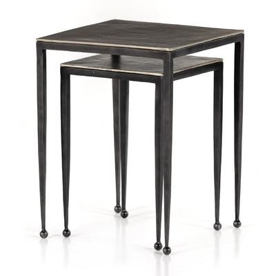 product image for dalston nesting end tables in antique brown 16 2