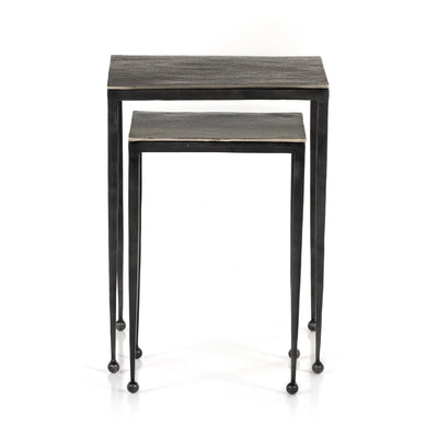 product image for dalston nesting end tables in antique brown 21 90