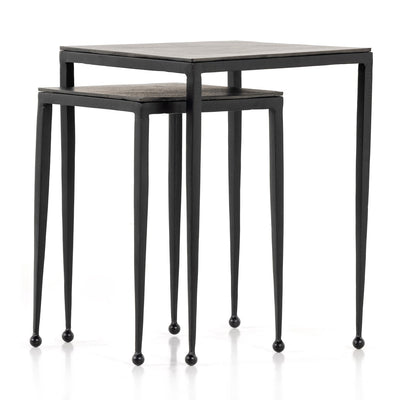 product image for dalston nesting end tables in antique brown 19 75