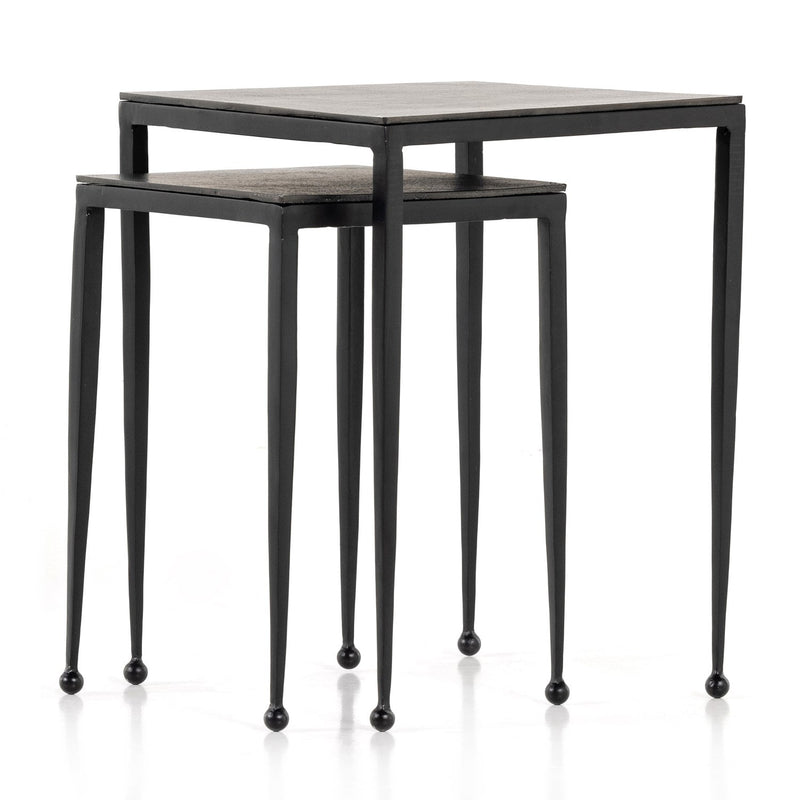 media image for dalston nesting end tables in antique brown 19 23