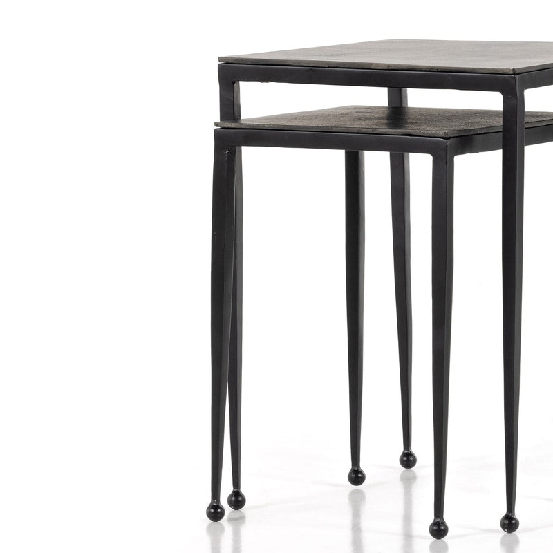 media image for dalston nesting end tables in antique brown 15 24