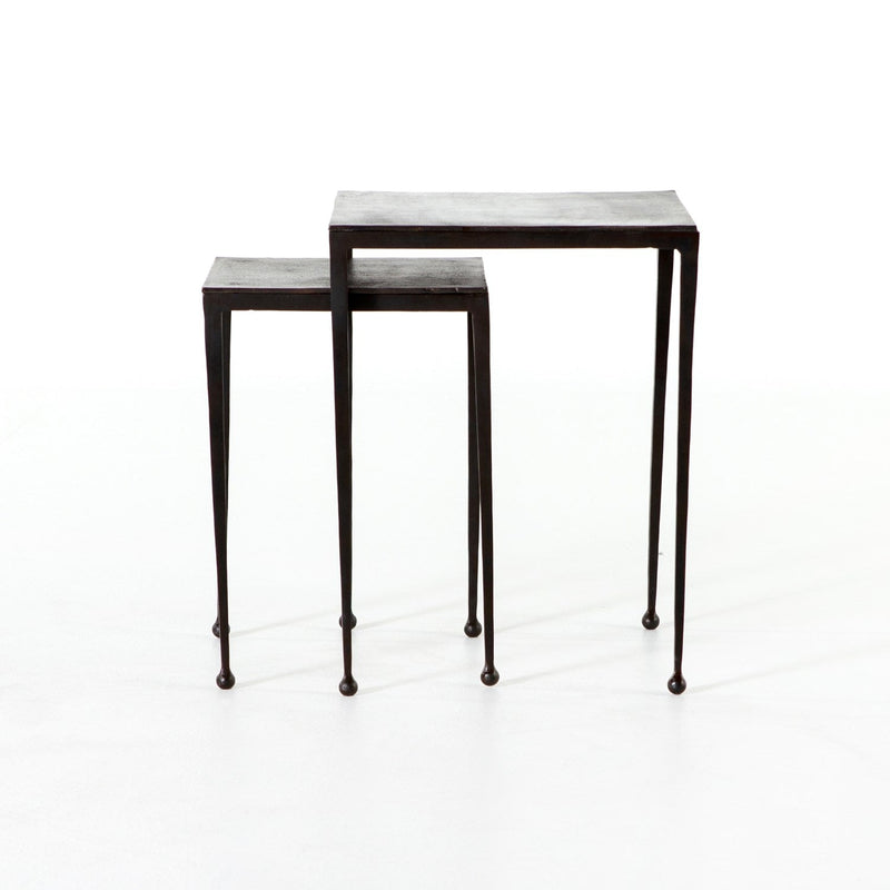 media image for dalston nesting end tables in antique brown 22 23