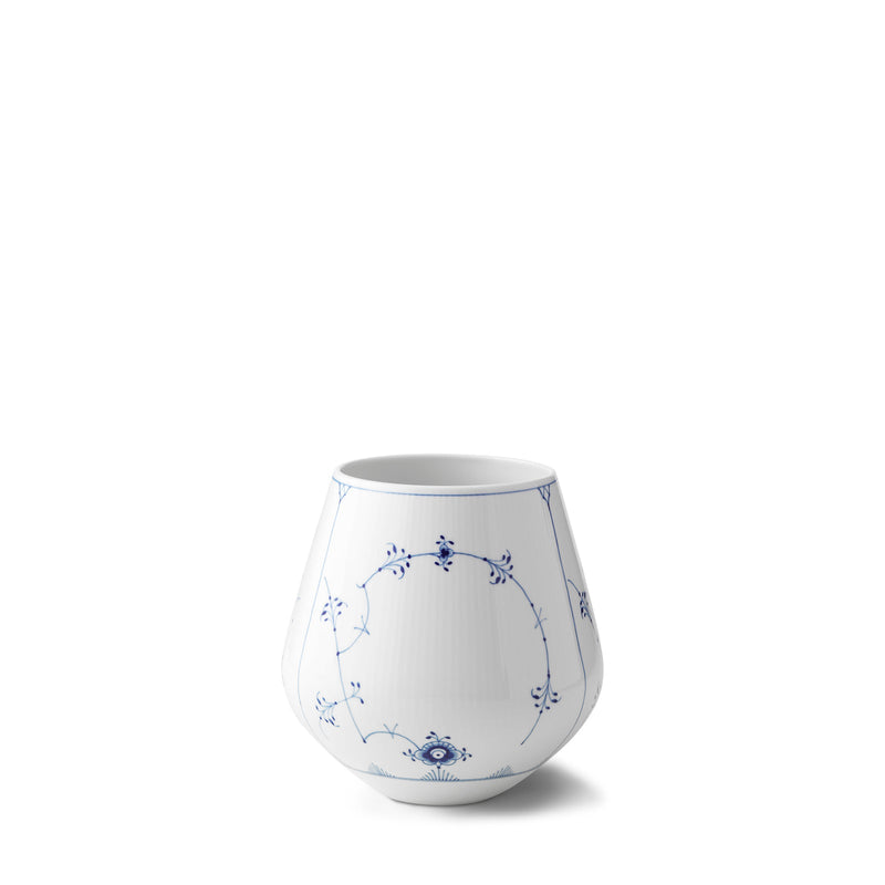 media image for blue fluted plain vases by new royal copenhagen 1016770 5 247
