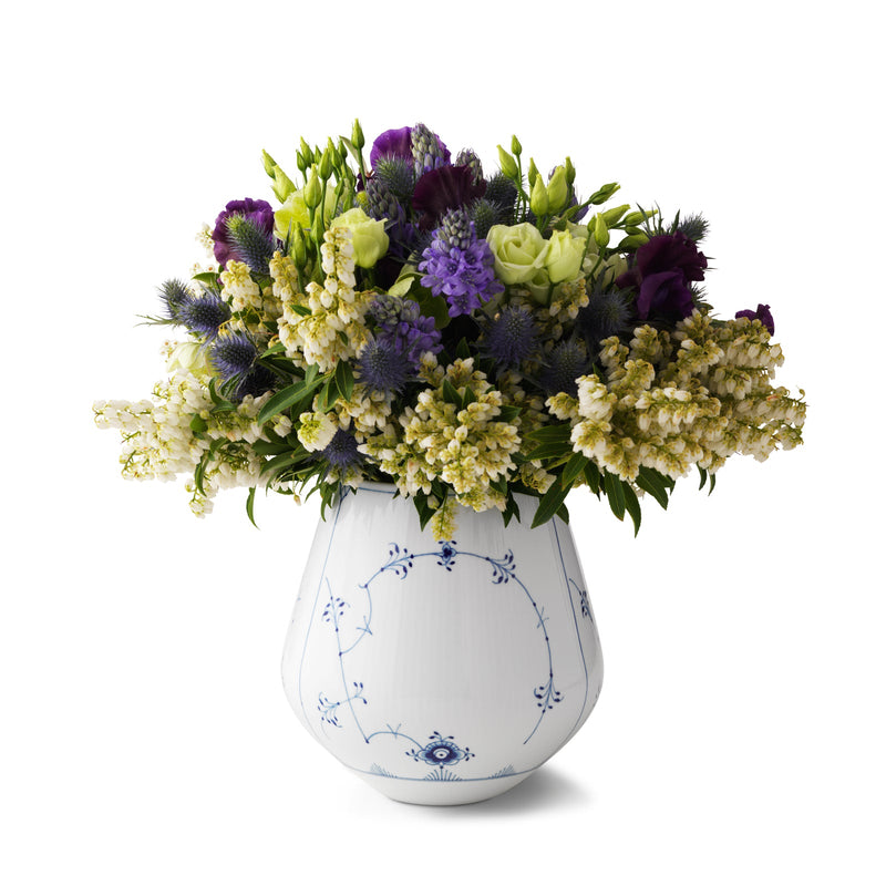 media image for blue fluted plain vases by new royal copenhagen 1016770 7 226