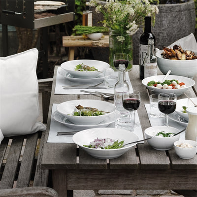 product image for white fluted dinnerware by new royal copenhagen 1017378 20 52