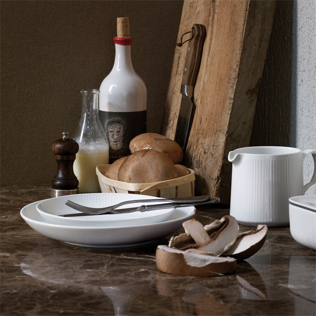 media image for white fluted dinnerware by new royal copenhagen 1017378 16 225