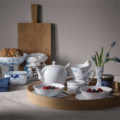 product image for blue fluted plain drinkware by new royal copenhagen 1016757 12 25