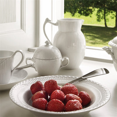 product image for white fluted half lace dinnerware by new royal copenhagen 1017288 15 22