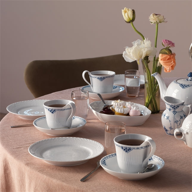 media image for white fluted half lace dinnerware by new royal copenhagen 1017288 23 249