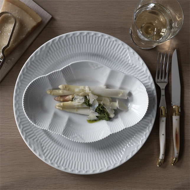 media image for white fluted half lace dinnerware by new royal copenhagen 1017288 19 260