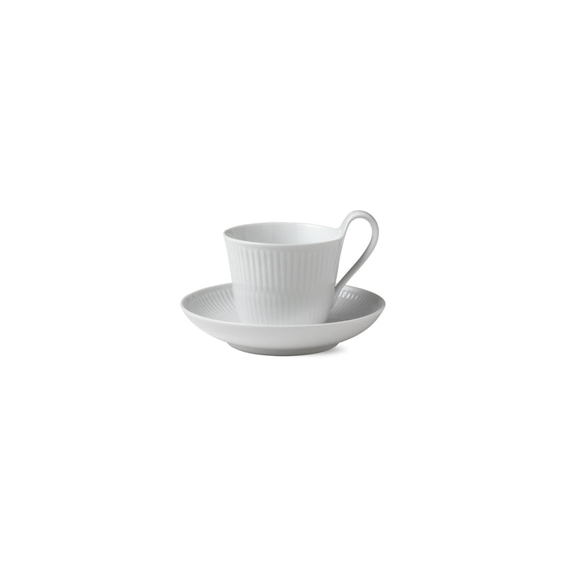 media image for white fluted drinkware by new royal copenhagen 1017384 1 237