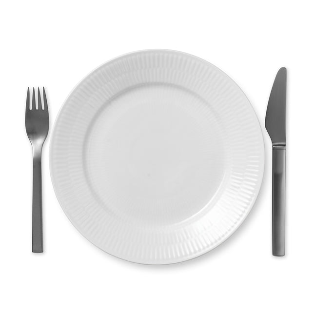 media image for white fluted dinnerware by new royal copenhagen 1017378 24 242
