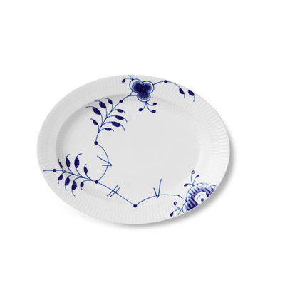 product image for blue fluted mega serveware by new royal copenhagen 1027459 97 34