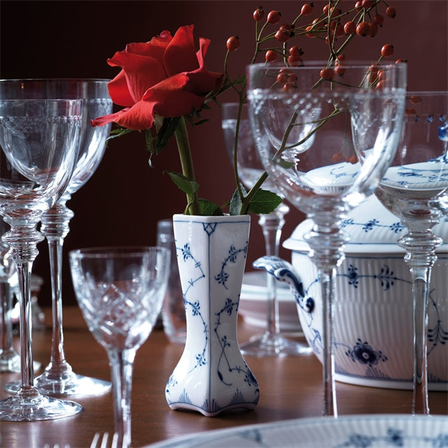 media image for blue fluted plain vases by new royal copenhagen 1016770 15 27