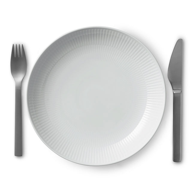 media image for white fluted dinnerware by new royal copenhagen 1017378 18 26