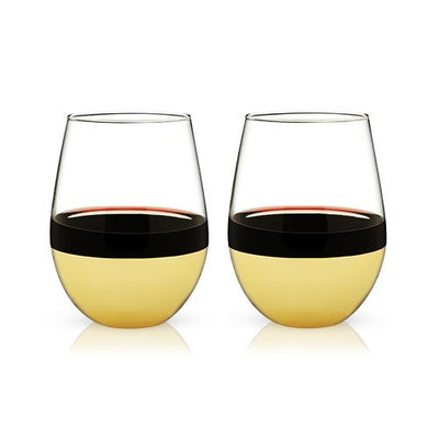 product image for gold dipped wine tumbler 2 9