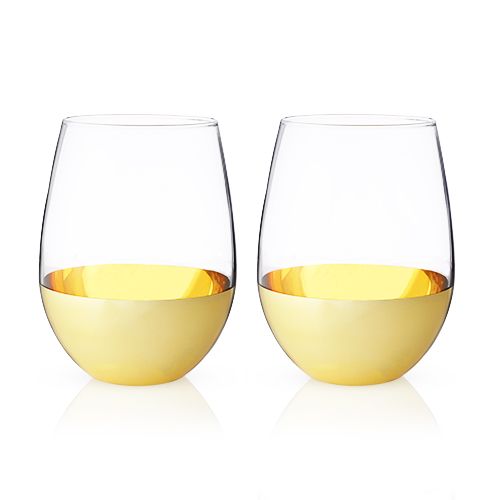 media image for gold dipped wine tumbler 1 238