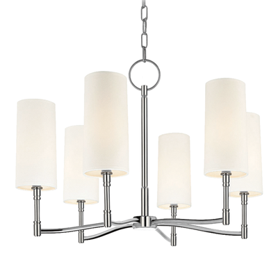 product image for hudson valley dillon 6 light chandelier 366 3 62