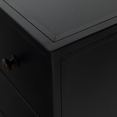 product image for belmont 8 drawer metal dresser in dark metal 7 71
