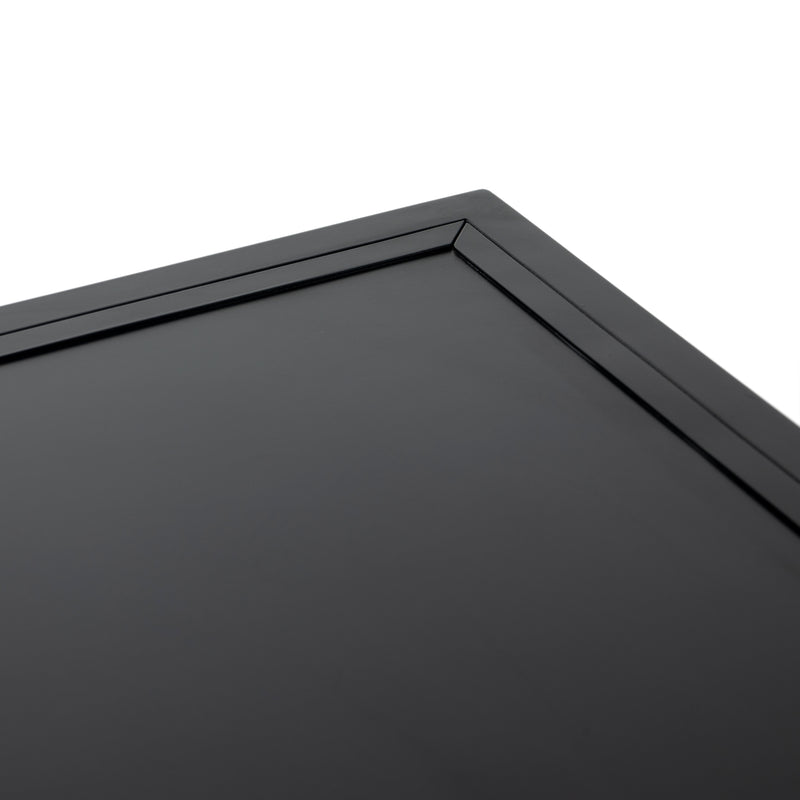 media image for belmont 8 drawer metal dresser in dark metal 9 256