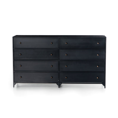 product image for belmont 8 drawer metal dresser in dark metal 1 48