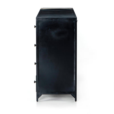 product image for belmont 8 drawer metal dresser in dark metal 5 41