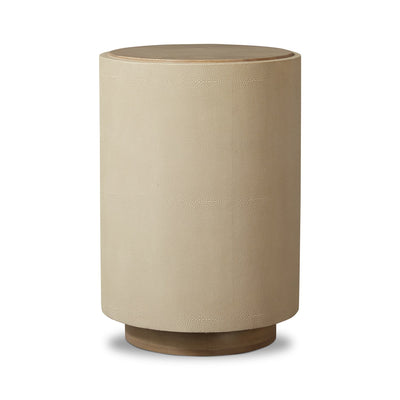 product image for crosby side table in charcoal shagreen 6 58