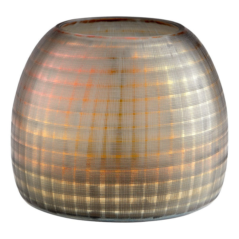 media image for gradient grid vase cyan design cyan 10466 9 247