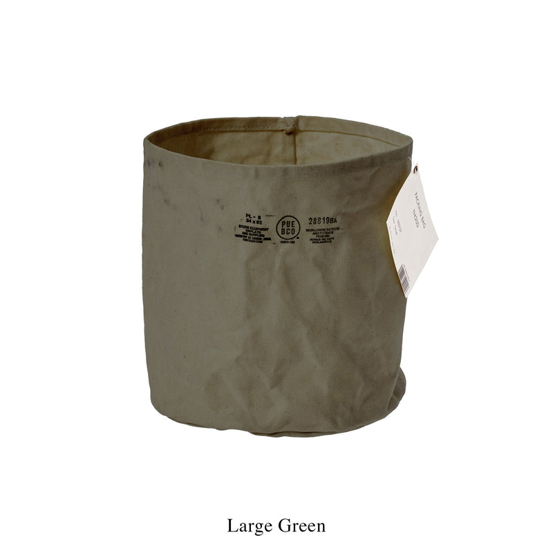 media image for canvas pot cover large navy blue design by puebco 2 223