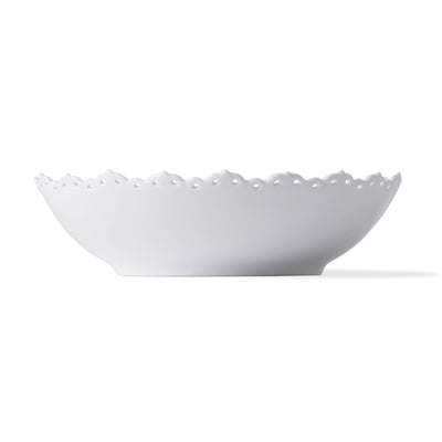 product image for white fluted full lace serveware by new royal copenhagen 1052697 9 50