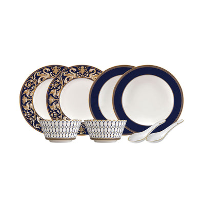 product image of renaissance gold pair dinnerware set by wedgewood 1054479 1 553