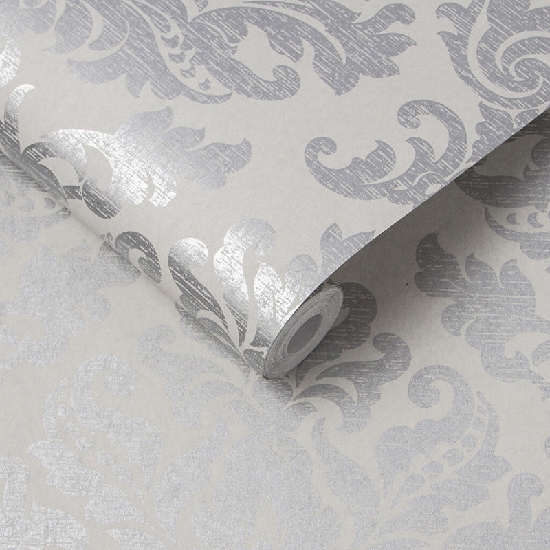 media image for Antique Grey Wallpaper from the Exclusives Collection by Graham & Brown 242