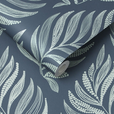 product image for Botanica Teal Wallpaper from the Exclusives Collection by Graham & Brown 35